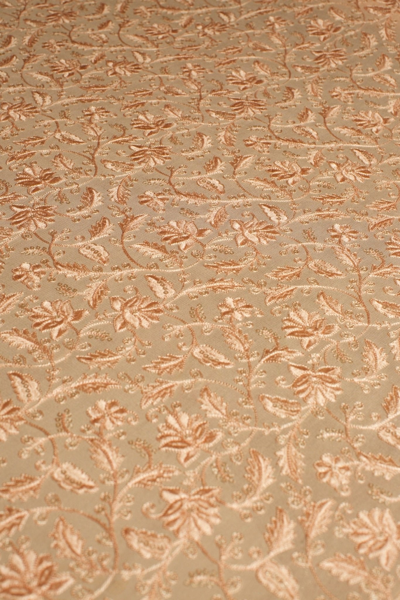 APRICOT EMBROIDERED SILK B32-44