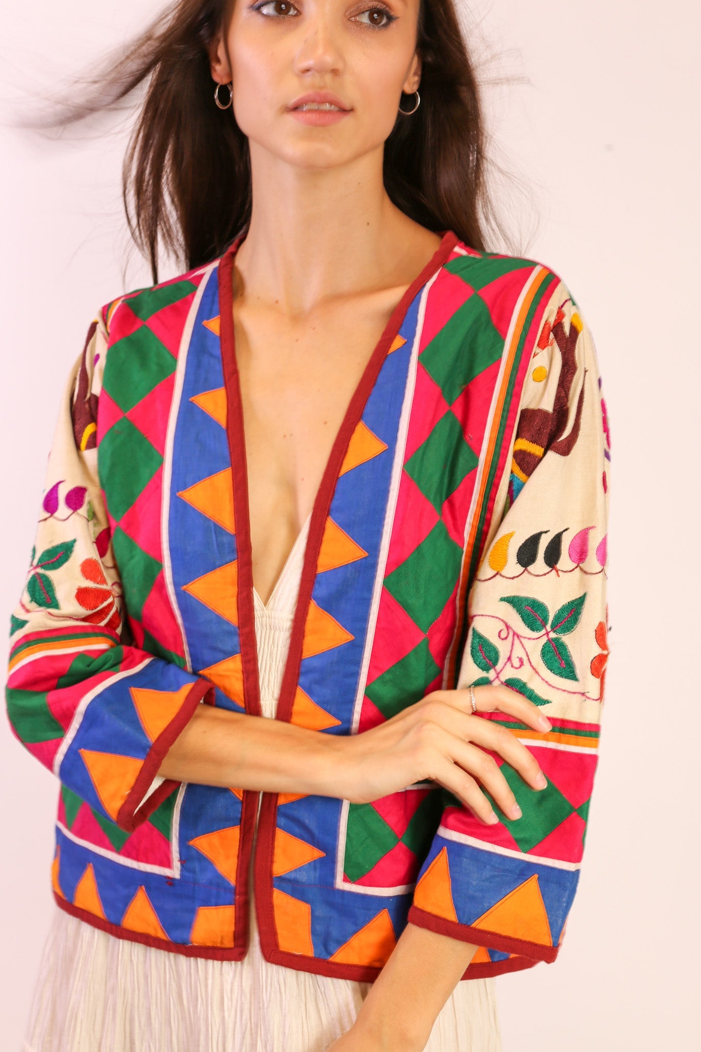 EMBROIDERED JACKET CAROLINA