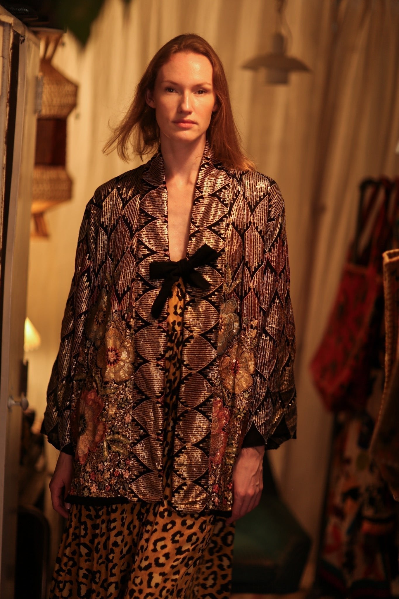DIANA EMBELLISHED KIMONO